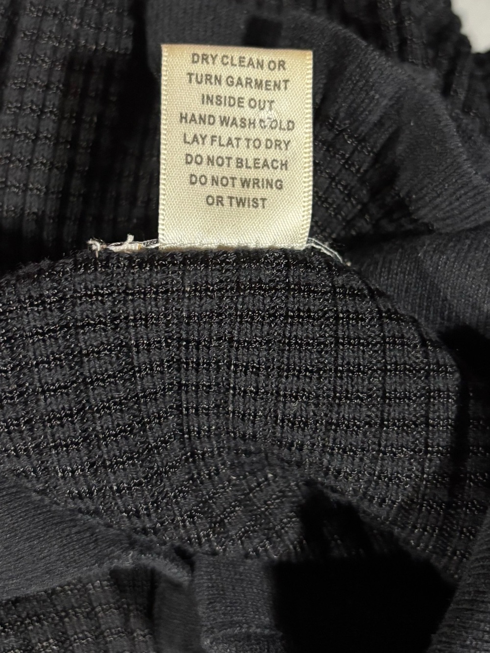 Caché Vintage Y2K Waffle Knit Polo Collar‎ Short Sleeve Sweater - Picture 8 of 9